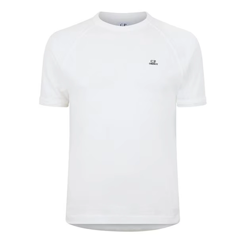 CP Company CP Hvy Jrsy SS Sweat Sn42 - White